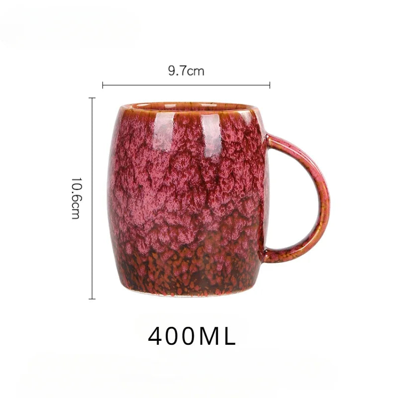 Creative and Personalized Mug Large Capacity Simple Ceramic Coffee Cup