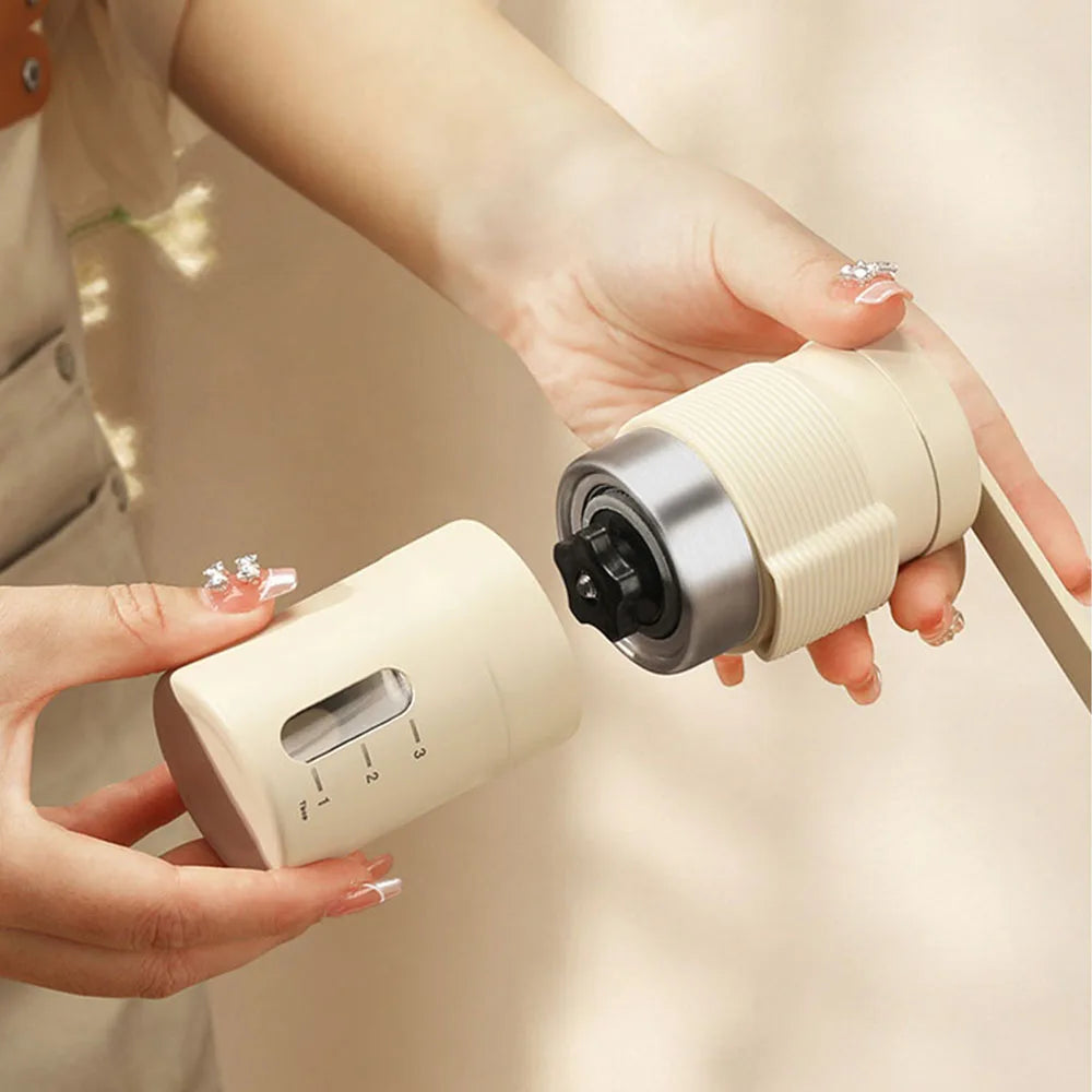 Manual Coffee Grinder Portable Coffee Bean Grinders Mini Stainless Steel Easy