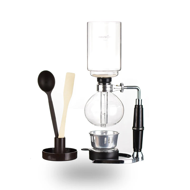 Siphon Coffee Maker 3/5Cups Pots High Quality Coffee Kettle Pot Set Coffee