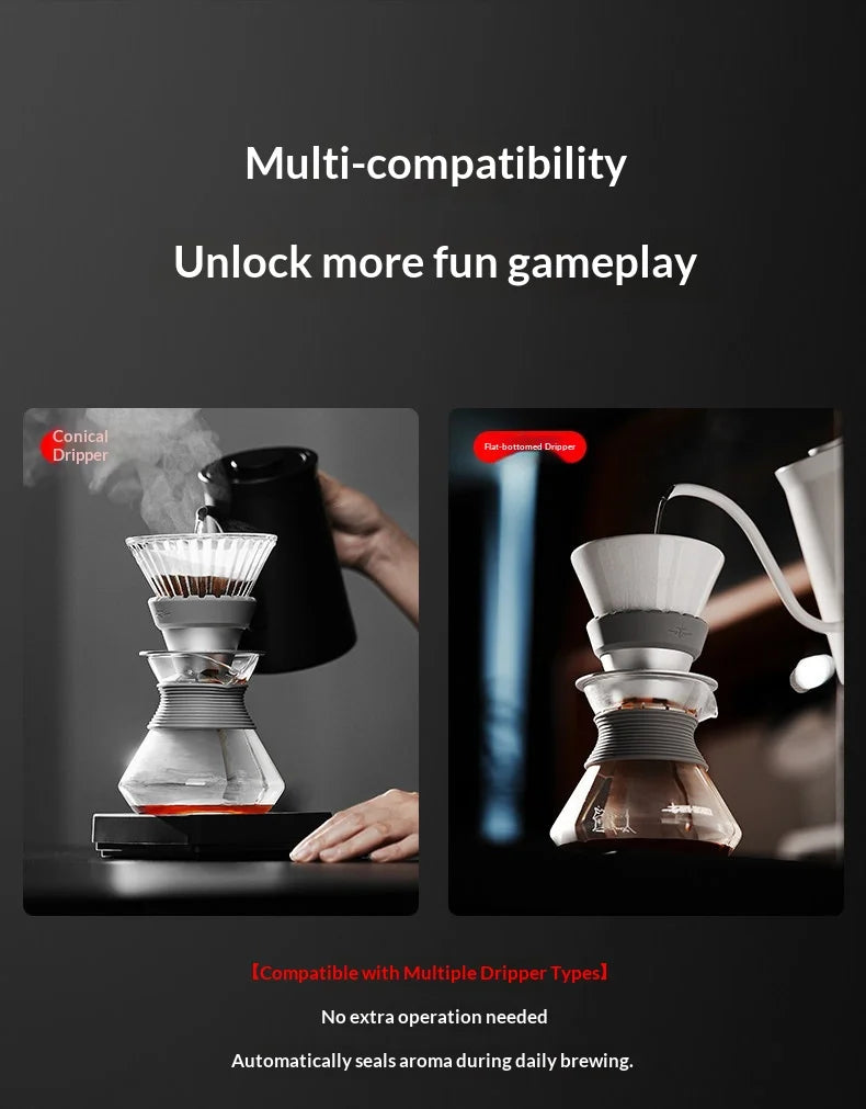 New Mhw-3bomber Aroma Coffee Server Enhanced Aroma Glass Carafe Drip Coffee