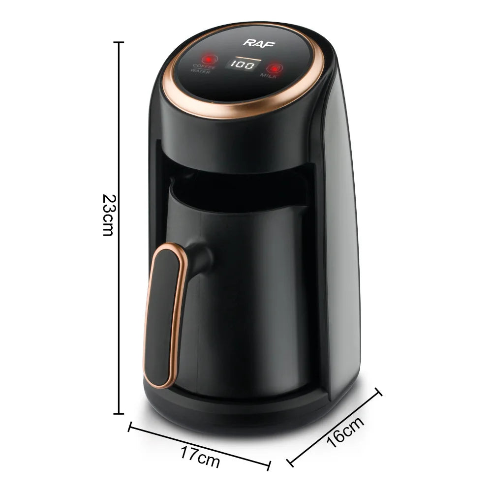 Automatic Turkish Coffee Machine Cordless Pot Portable Travel Coffee