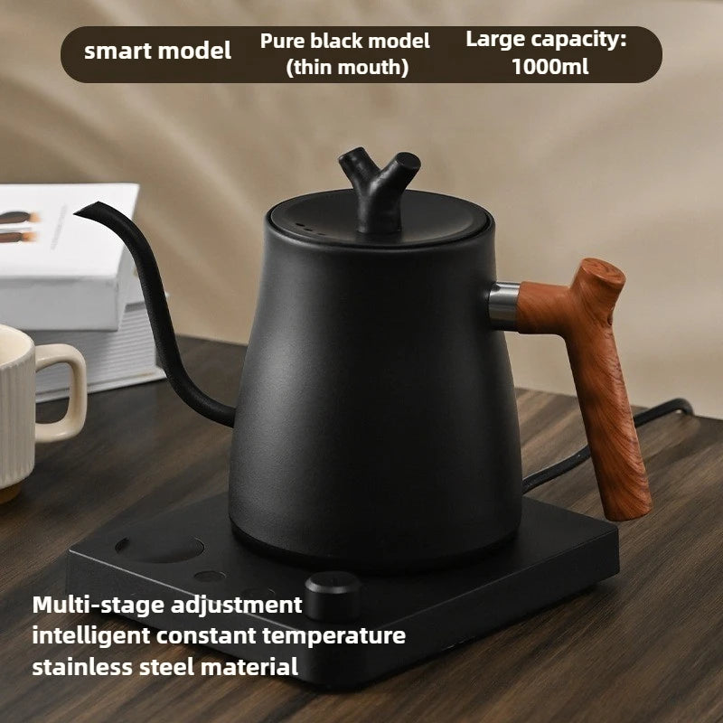 Smart Temperature Control Electric Gooseneck Kettle Hand Brew Coffee