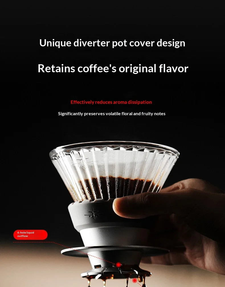 New Mhw-3bomber Aroma Coffee Server Enhanced Aroma Glass Carafe Drip Coffee