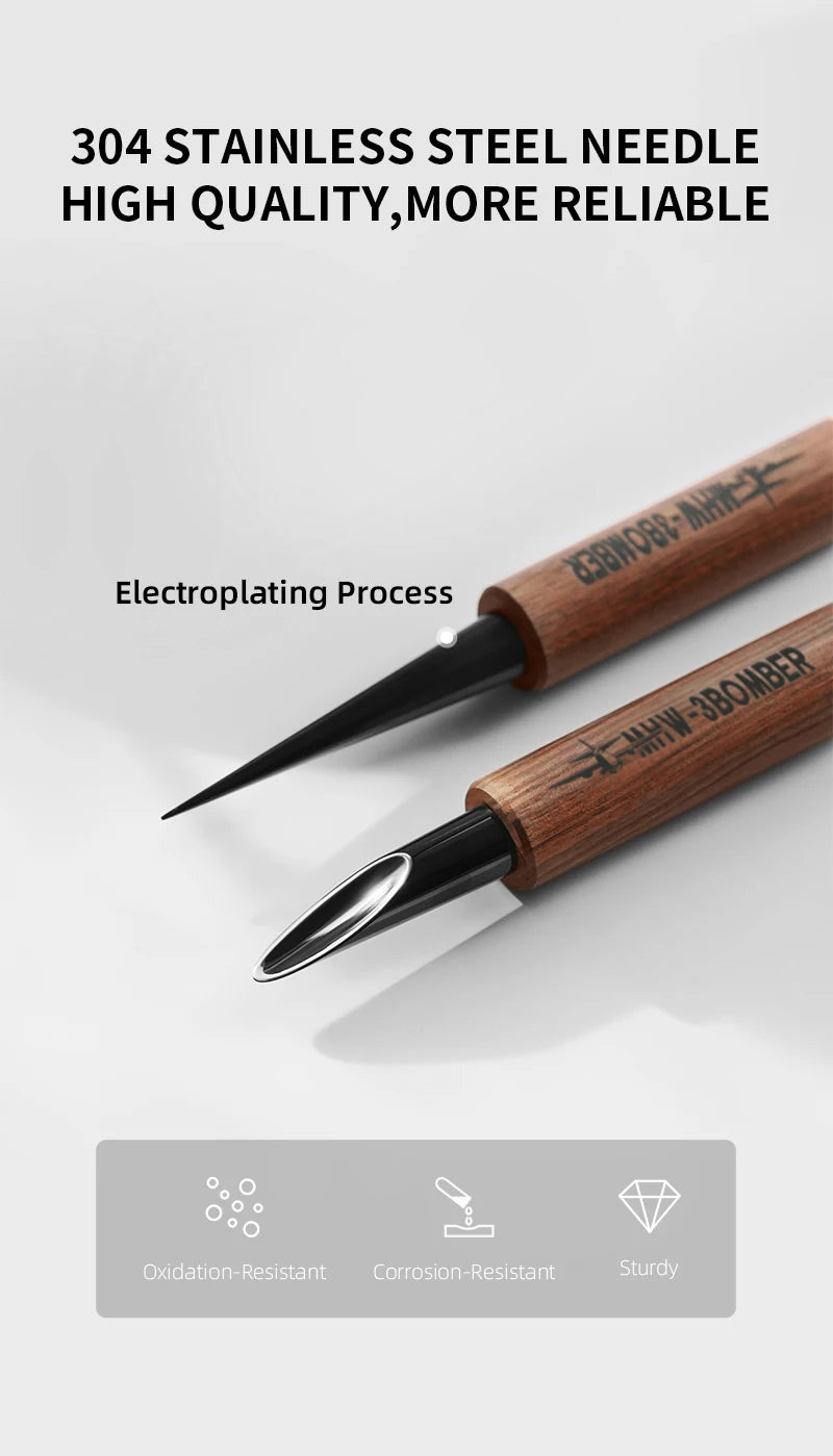 MHW-3BOMBER Coffee Latte Art Pens Vintage Espresso Cappuccino Pen