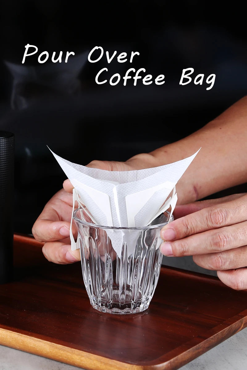 Hanging Ear Coffee Bags Portable Disposable Coffee Drip Filter Bags