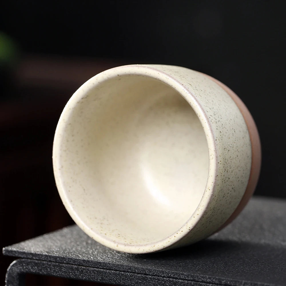 Ceramic Coffee Cup Handmade Ceramic Round Japanese Tea Cup Latte Tea