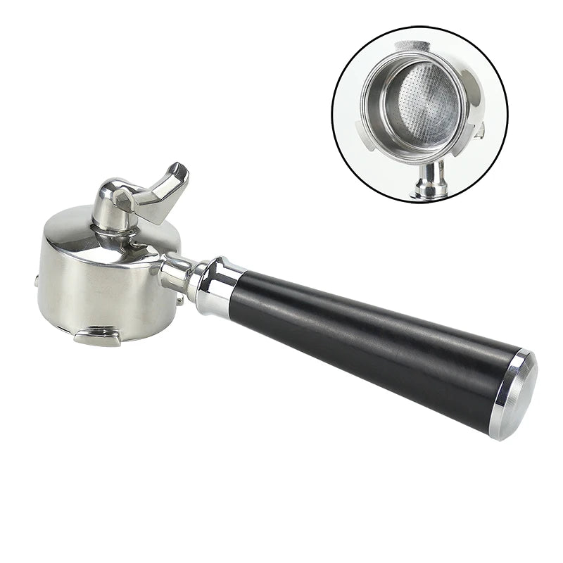 51mm Coffee Portafilter Double Spout Delonghi EC680 EC685 Espresso Machine