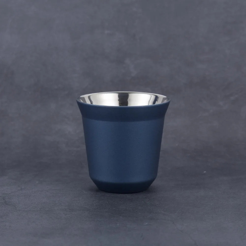 Summer 80ML Espresso Mugs Insulated Double Wall Beer Cups Small Cup