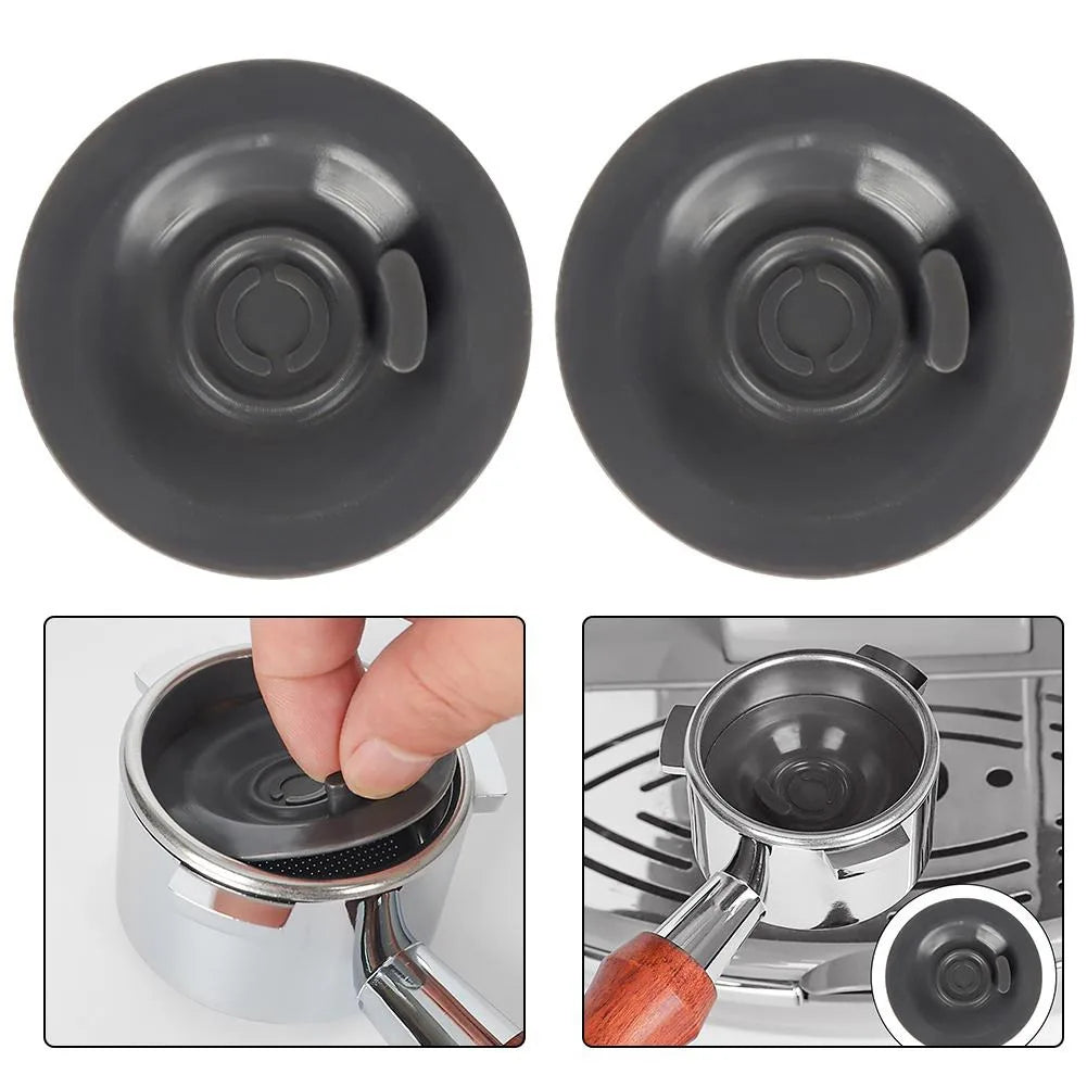 2PCS Silicone 54mm/58mm Blind Filter Backflush Disk for Breville Espresso