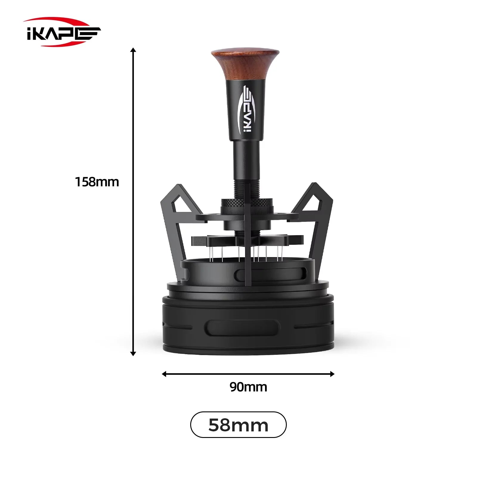 Espresso Rotary WDT Coffee Stirrer with Dosing Funnel & Stand Espress Tool