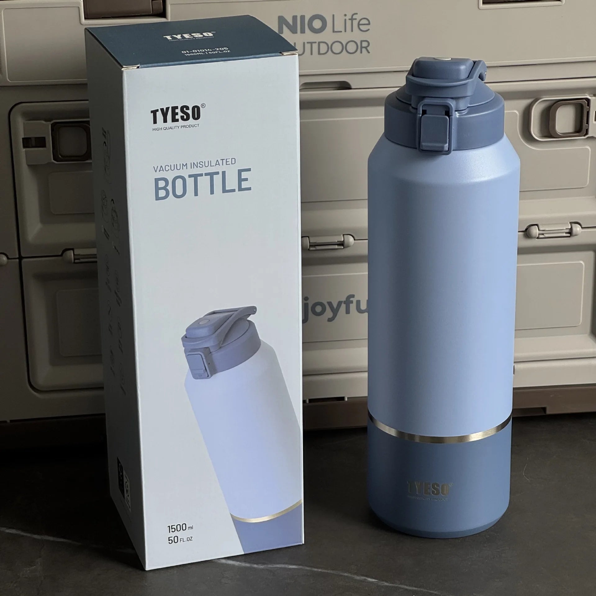 TYESO stainless steel portable sports kettle cup Outdoor portable drinking cup