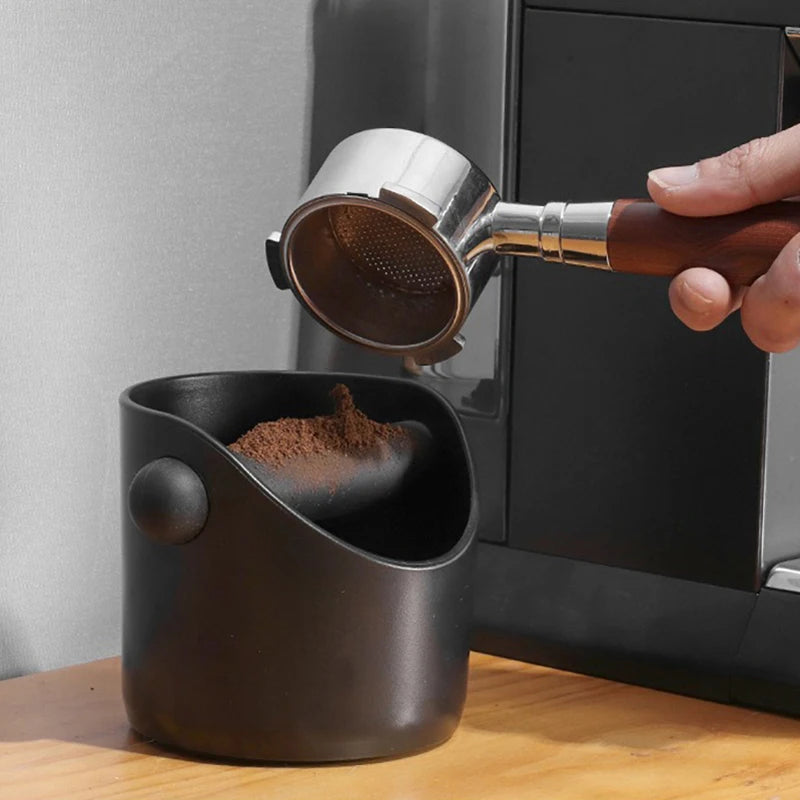 Coffee Knock Box Espresso Grounds Container Anti Slip Dump Bin Barista
