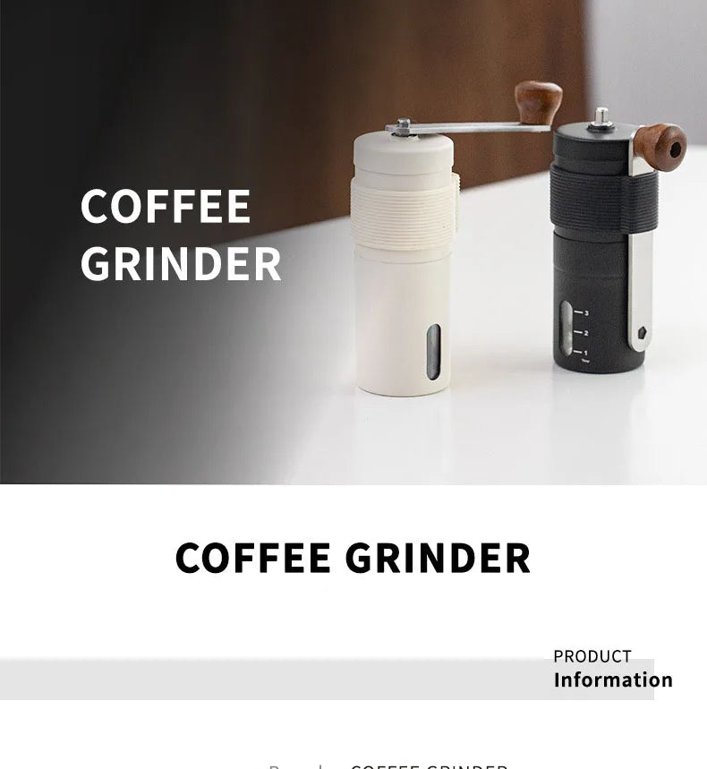Manual Coffee Grinder Portable Coffee Bean Grinders Mini Stainless Steel Easy