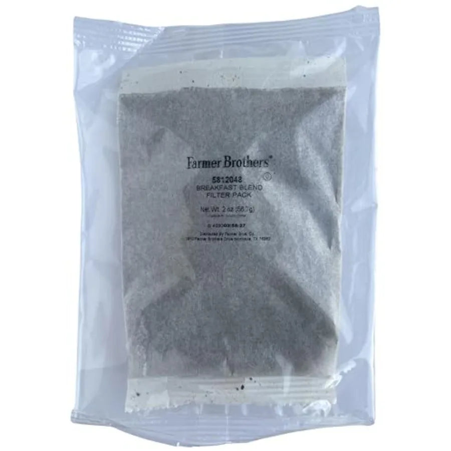 Coffee - Ground Medium Roast Breakfast Blend 2 Oz Filterpack Individually Wrapped