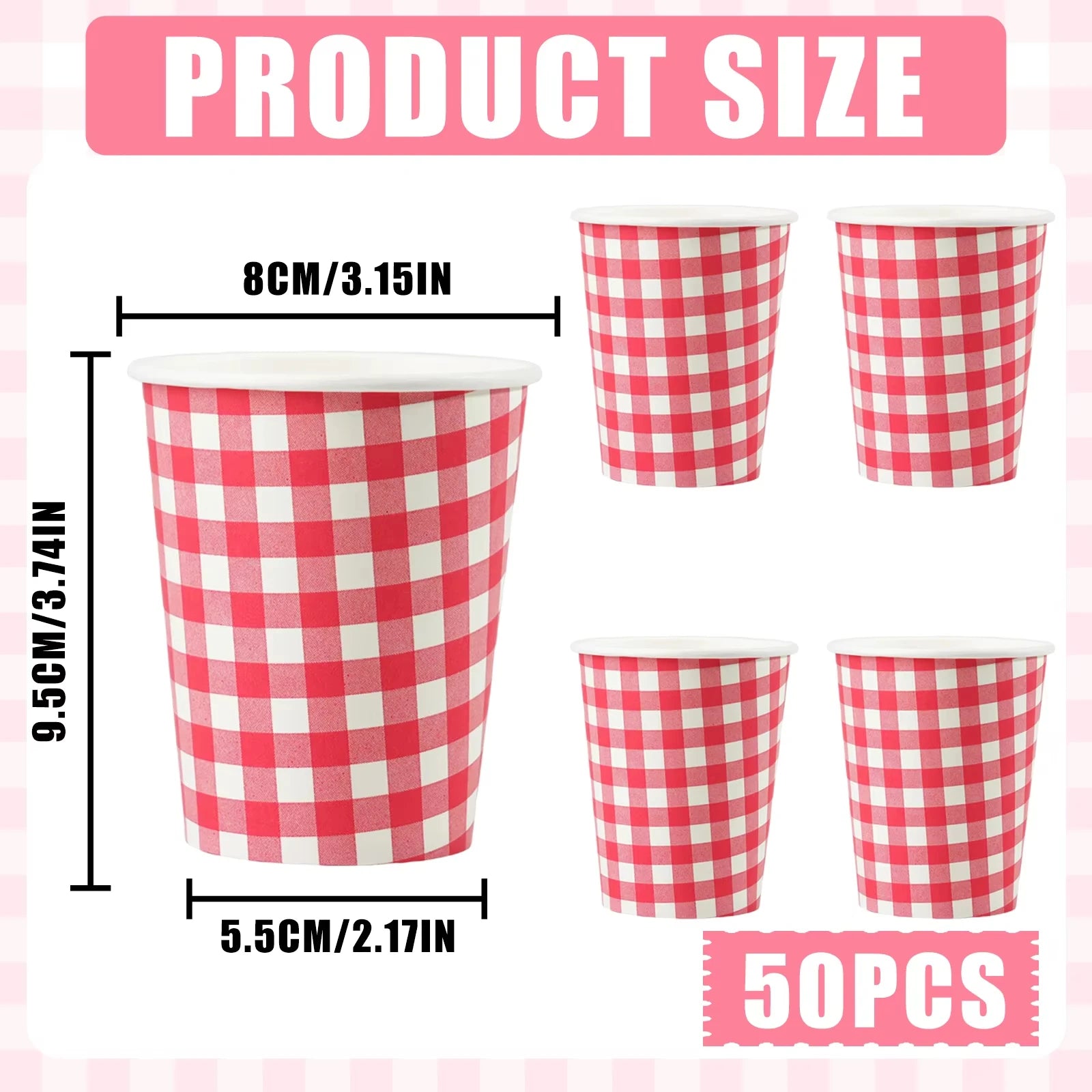 Double-Walled Insulated Corrugated Cardboard Coffee Cups Thickened Cups