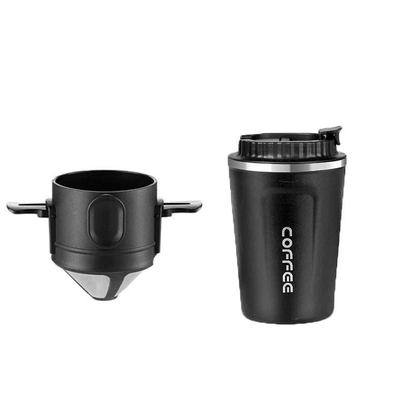 Coffee Filter Drip Coffee Tea Holder Reusable Mug Coffee Dripper Tea Cup Set