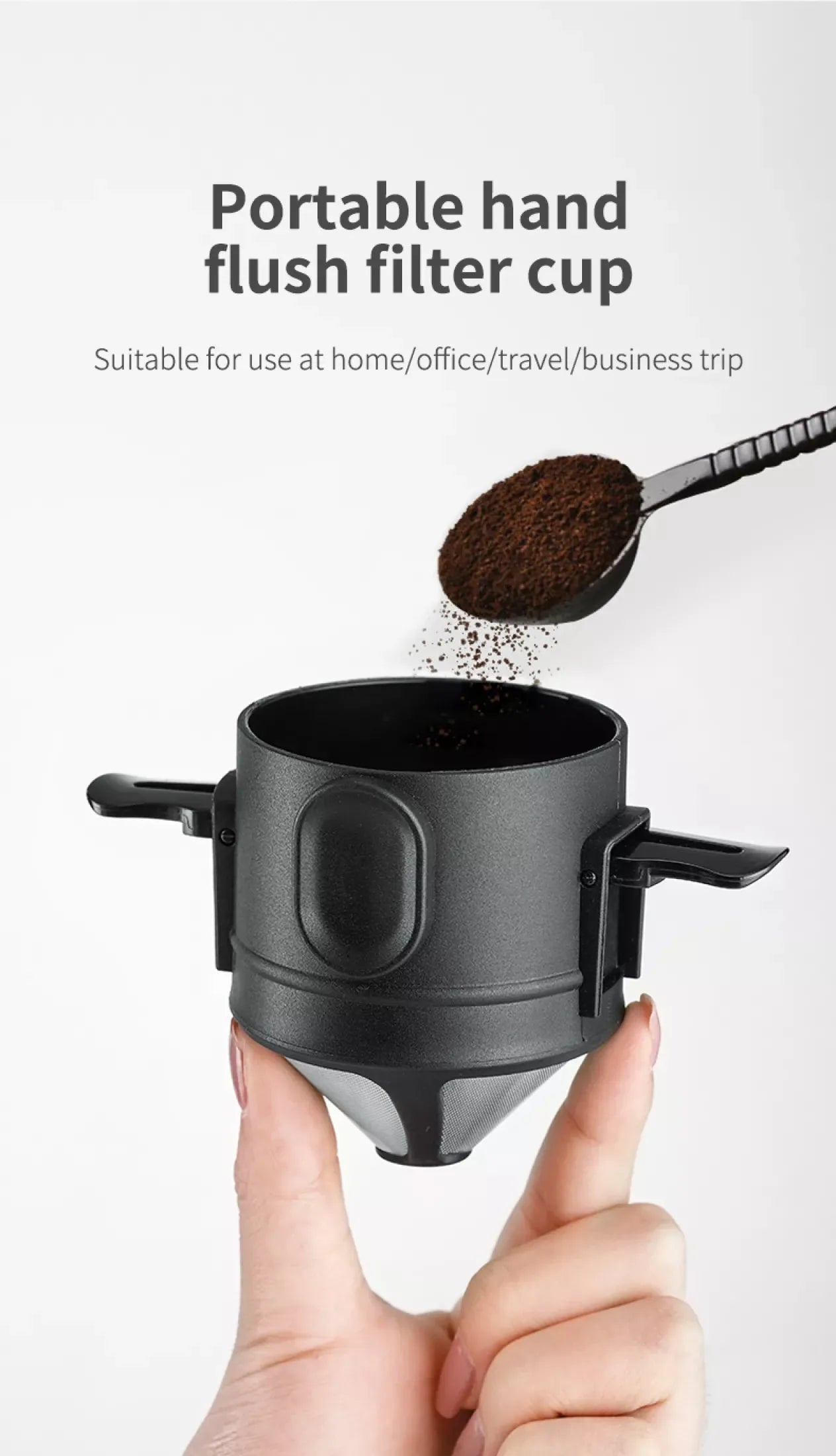 Coffee Filter Drip Coffee Tea Holder Reusable Mug Coffee Dripper Tea Cup Set