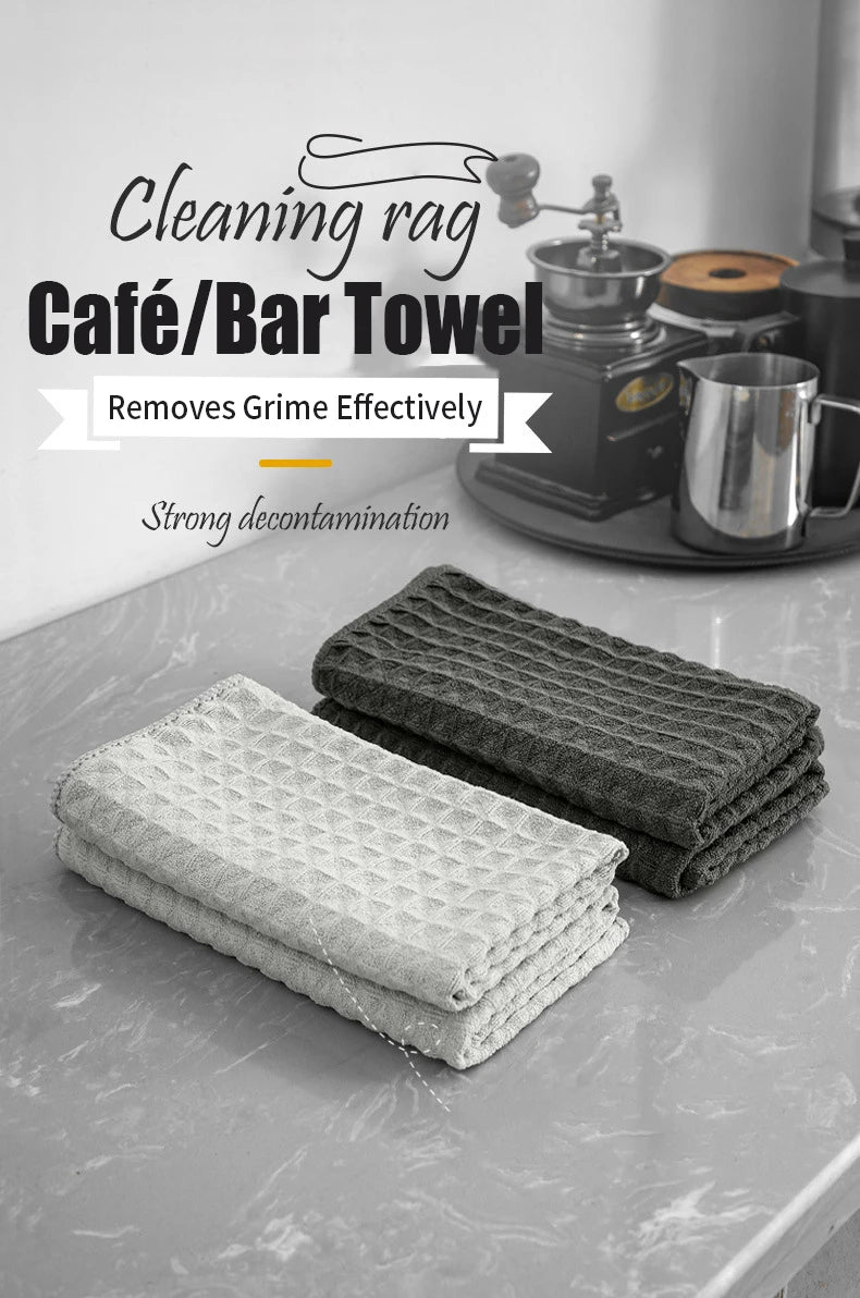 Weave Barista Cleaning Cloth for Coffee Machine Absorbent Stain Removal Bar