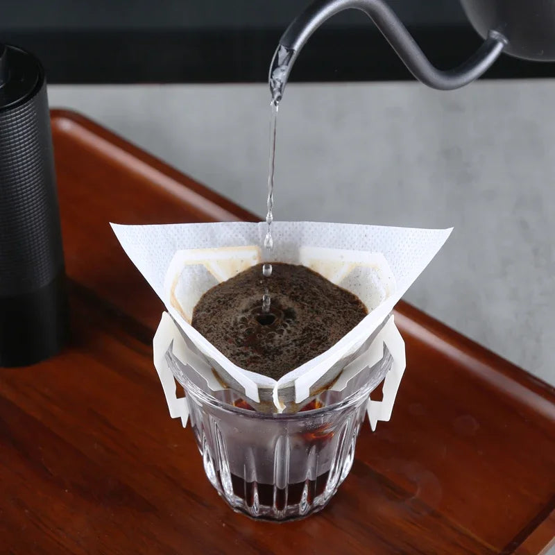 Hanging Ear Coffee Bags Portable Disposable Coffee Drip Filter Bags