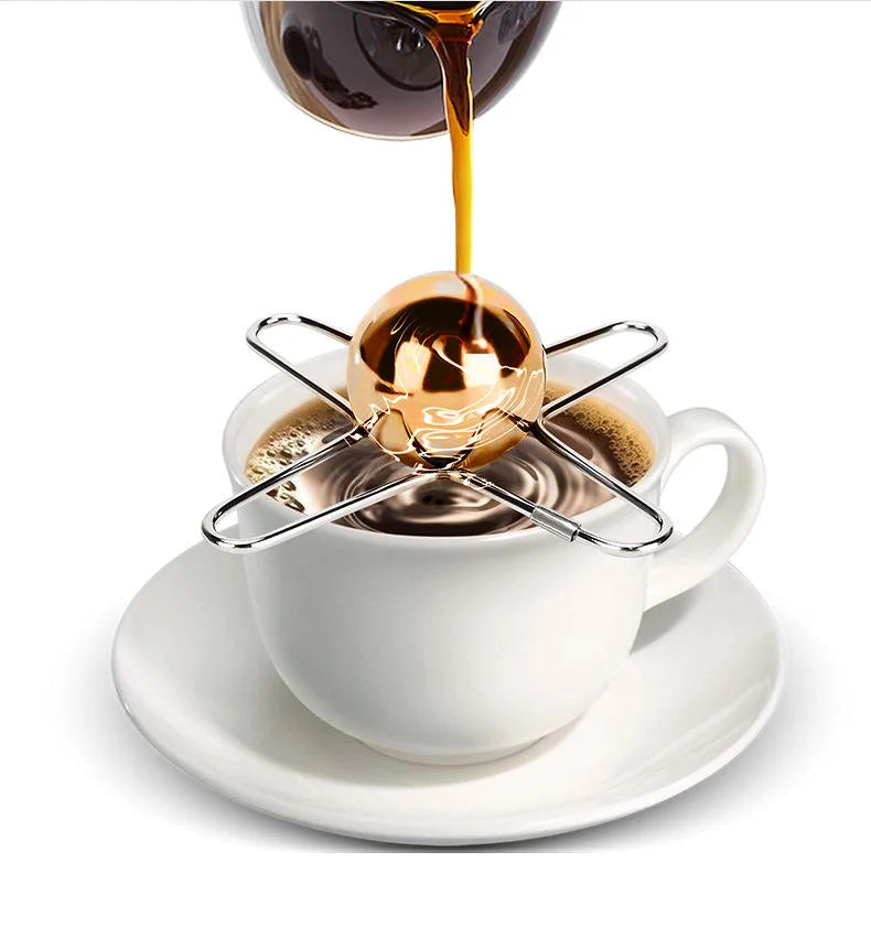 Frozen Ball for Espresso Coffee Reusable Cooling Coffee ToolGadgets