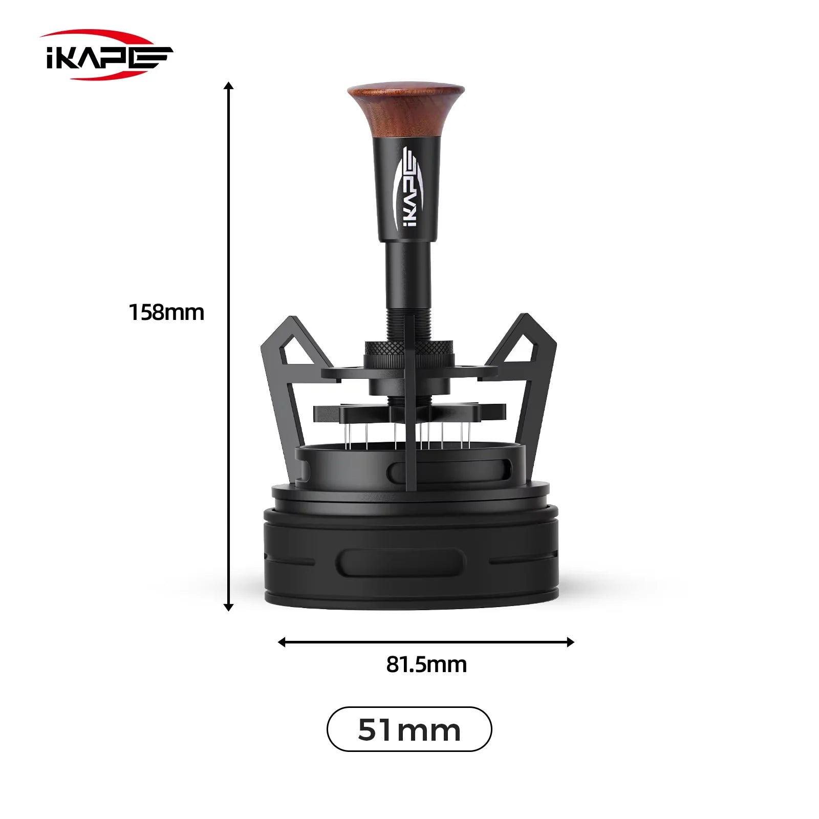 Espresso Rotary WDT Coffee Stirrer with Dosing Funnel & Stand Espress Tool
