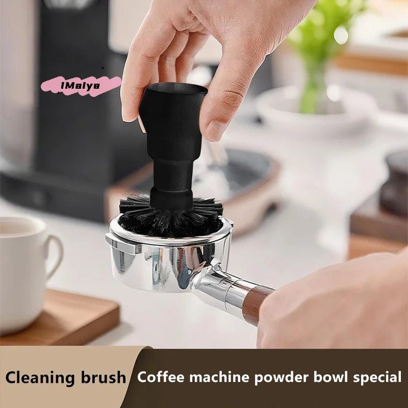Professional Espresso Brush Brewing Head Coffee Machine Cleaning Brush