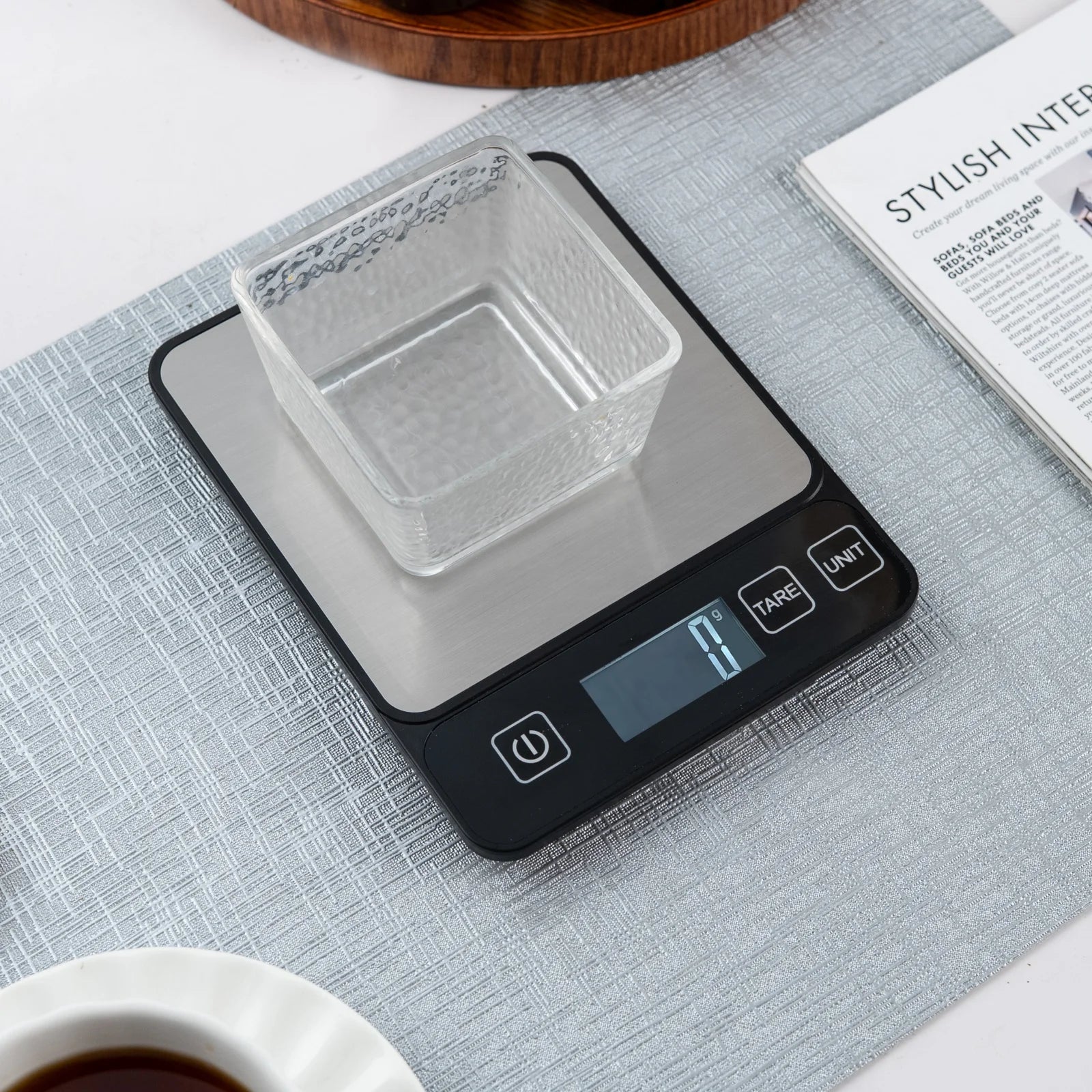 Upgraded Kitchen Scale Electronic Scale High Quality Baking Food Coffee Tea
