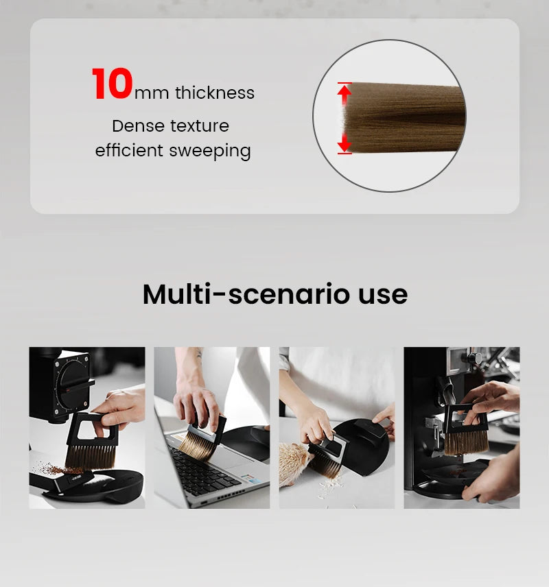 Coffee Bar Brush Magnetic Storage Dustpan & Brush Set Cleaning Tools