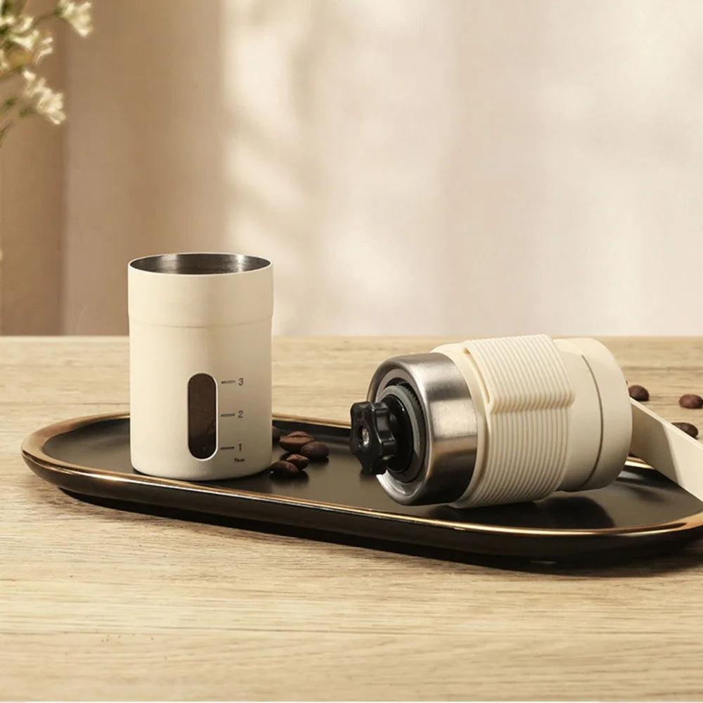 Manual Coffee Grinder Portable Coffee Bean Grinders Mini Stainless Steel Easy