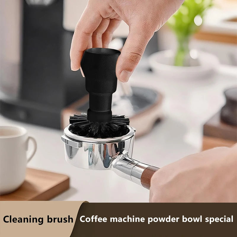 Professional Espresso Brush Brewing Head Coffee Machine Cleaning Brush