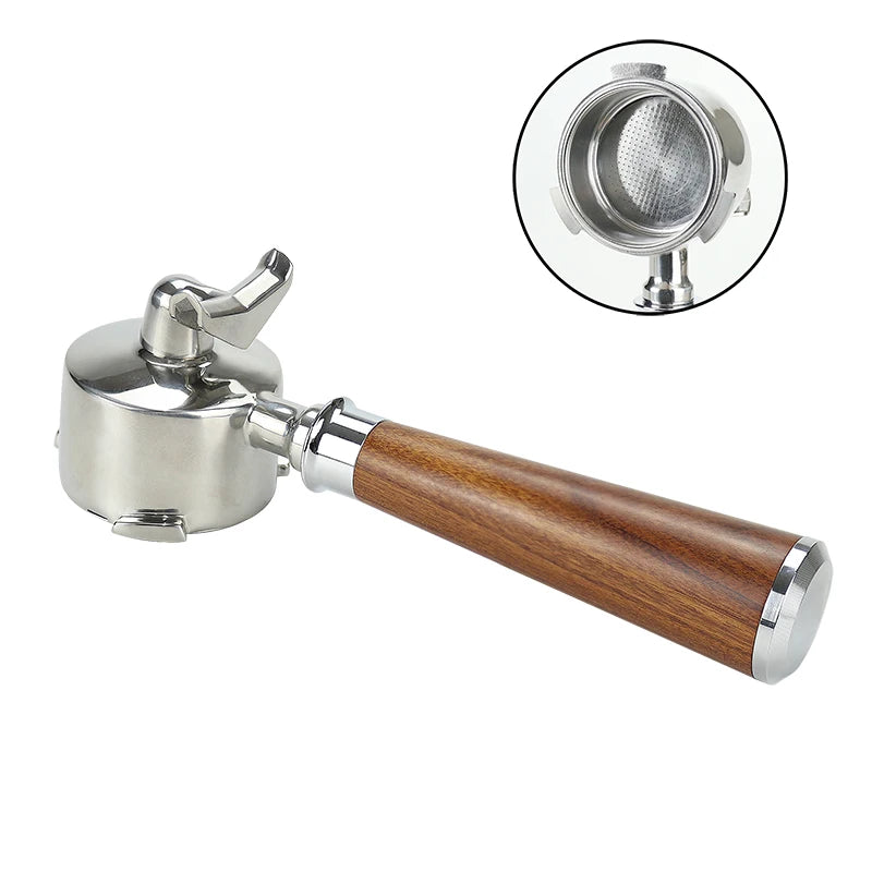 51mm Coffee Portafilter Double Spout Delonghi EC680 EC685 Espresso Machine