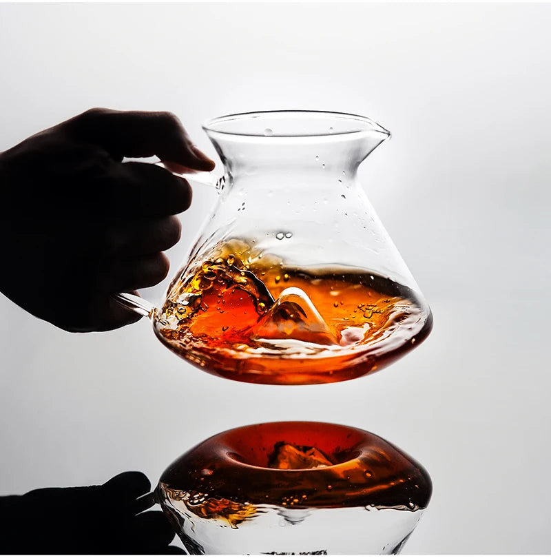 Pour Over Coffee Maker Coffee Server Glass Coffee Dripper for Home Brewing