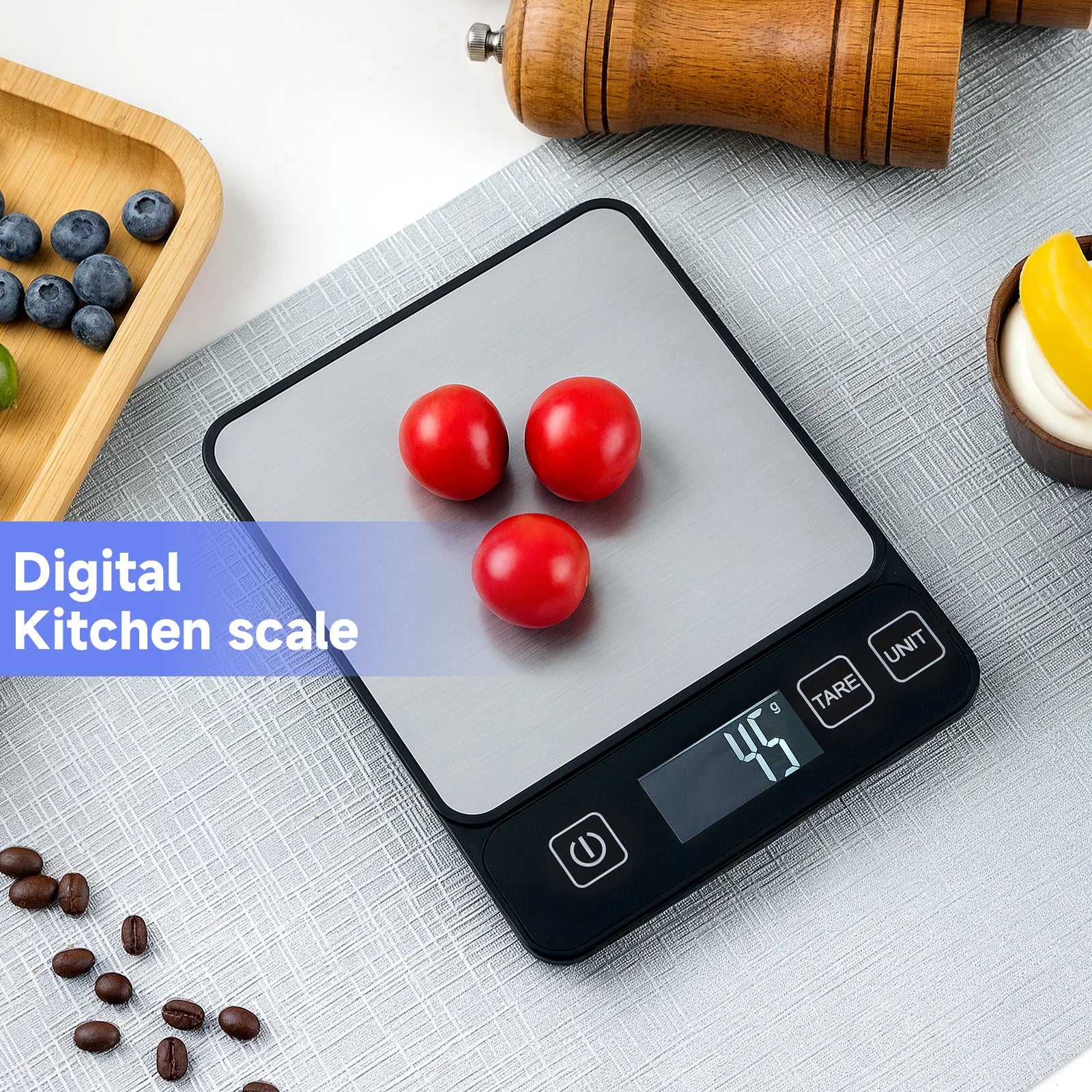 Upgraded Kitchen Scale Electronic Scale High Quality Baking Food Coffee Tea