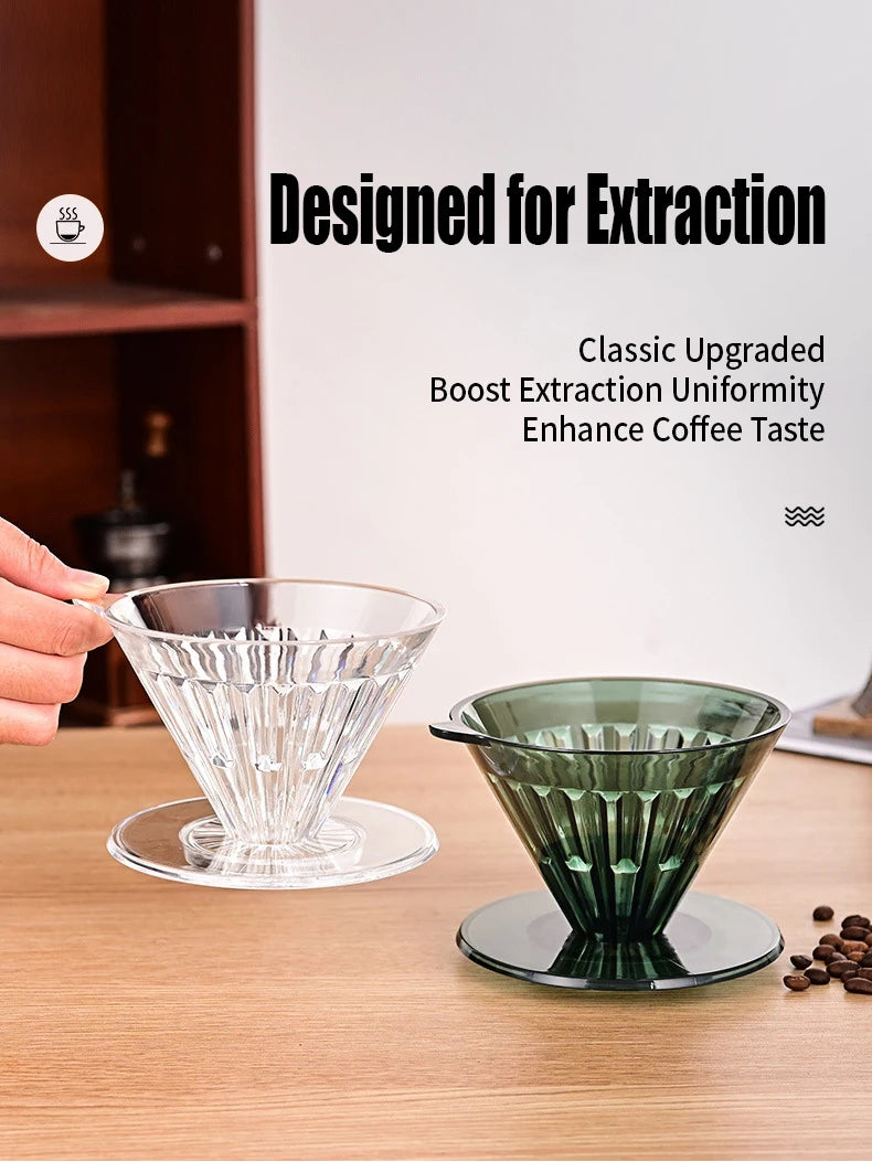 Reusable Pour Over Coffee Maker Slow Brewing Coffee Pour Over for Cafe