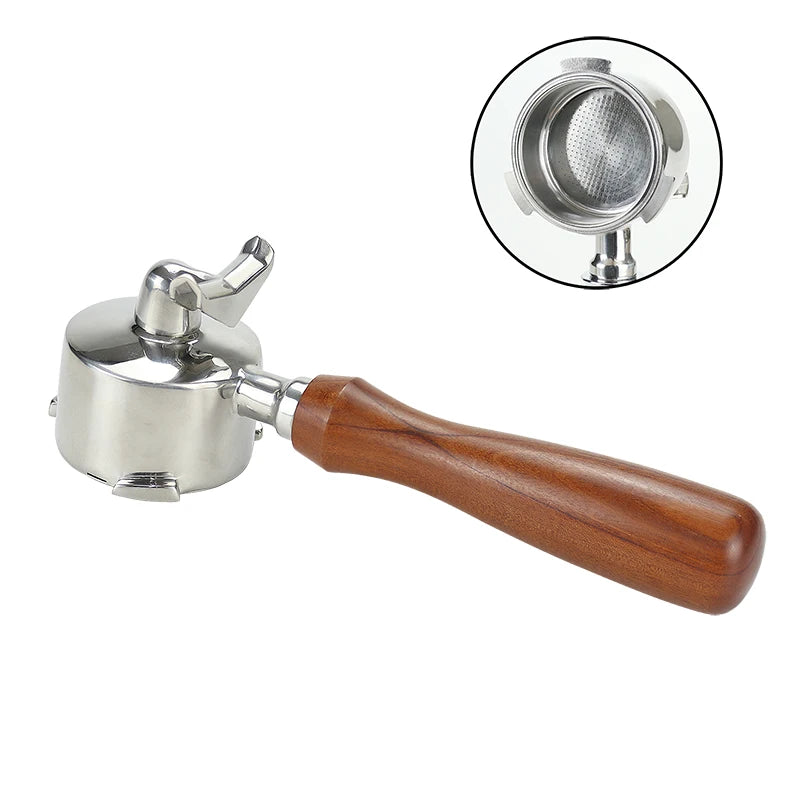 51mm Coffee Portafilter Double Spout Delonghi EC680 EC685 Espresso Machine