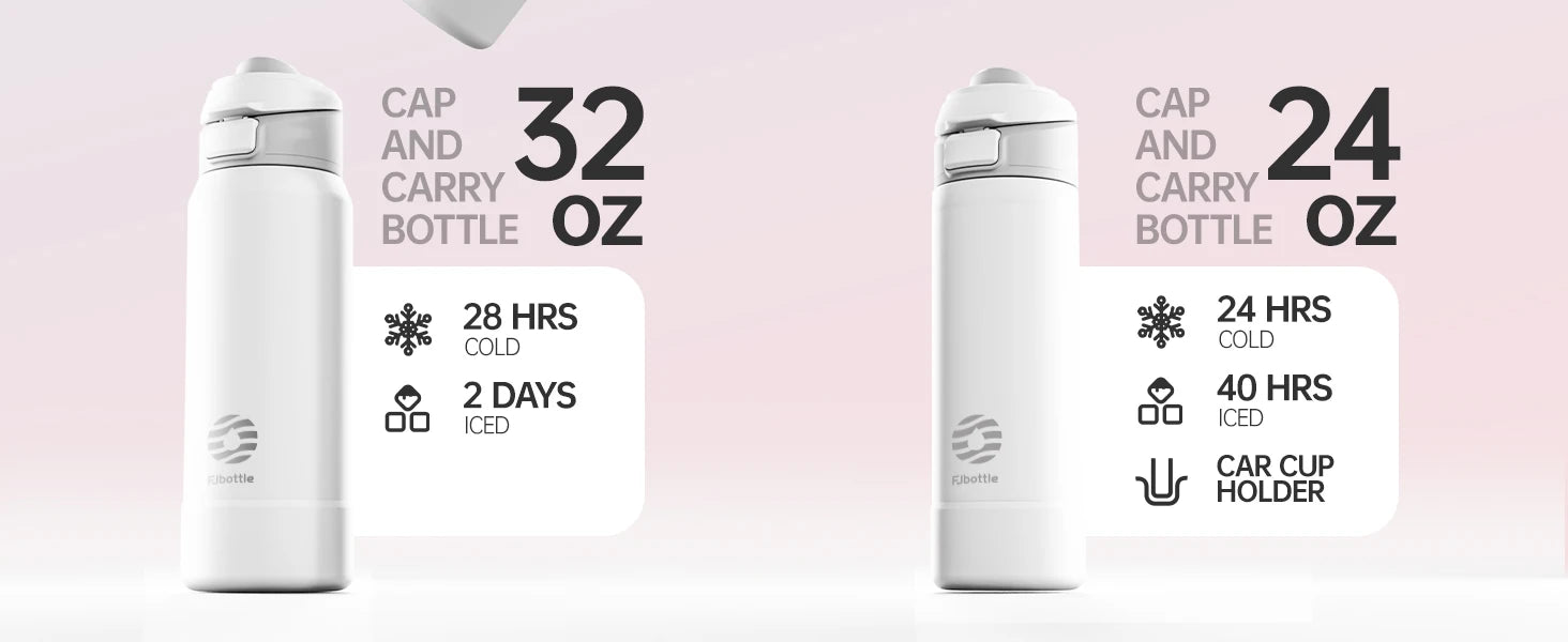 Fjbottle Magnetic Thermos Stainless Steel Sports Water Bottle cover Insulation Cup