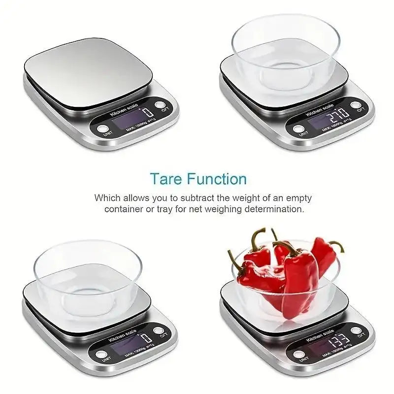 Digital Kitchen Scale High precision LCD Electronic Food Scale Jewelry Coffee