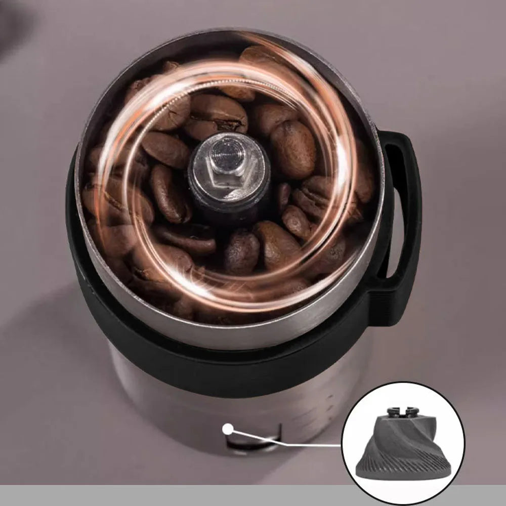 Manual Coffee Grinder Portable Coffee Bean Grinders Mini Stainless Steel Easy