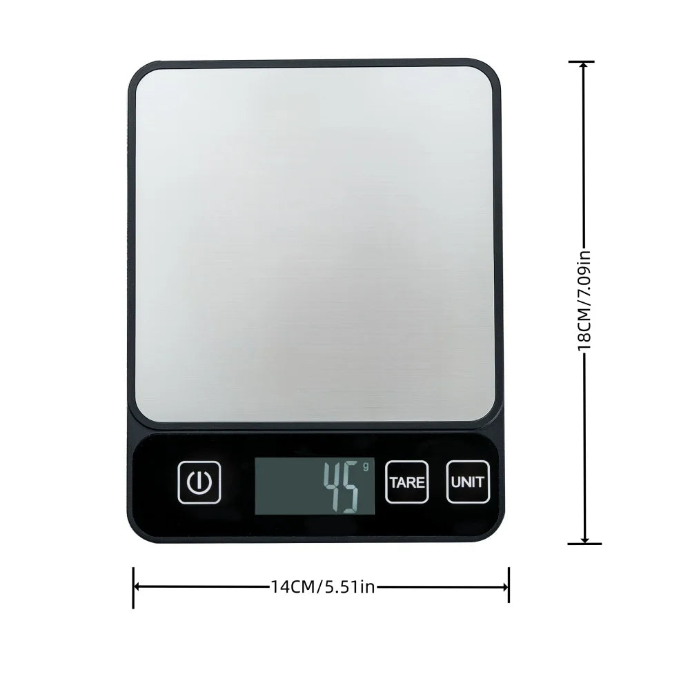 Upgraded Kitchen Scale Electronic Scale High Quality Baking Food Coffee Tea