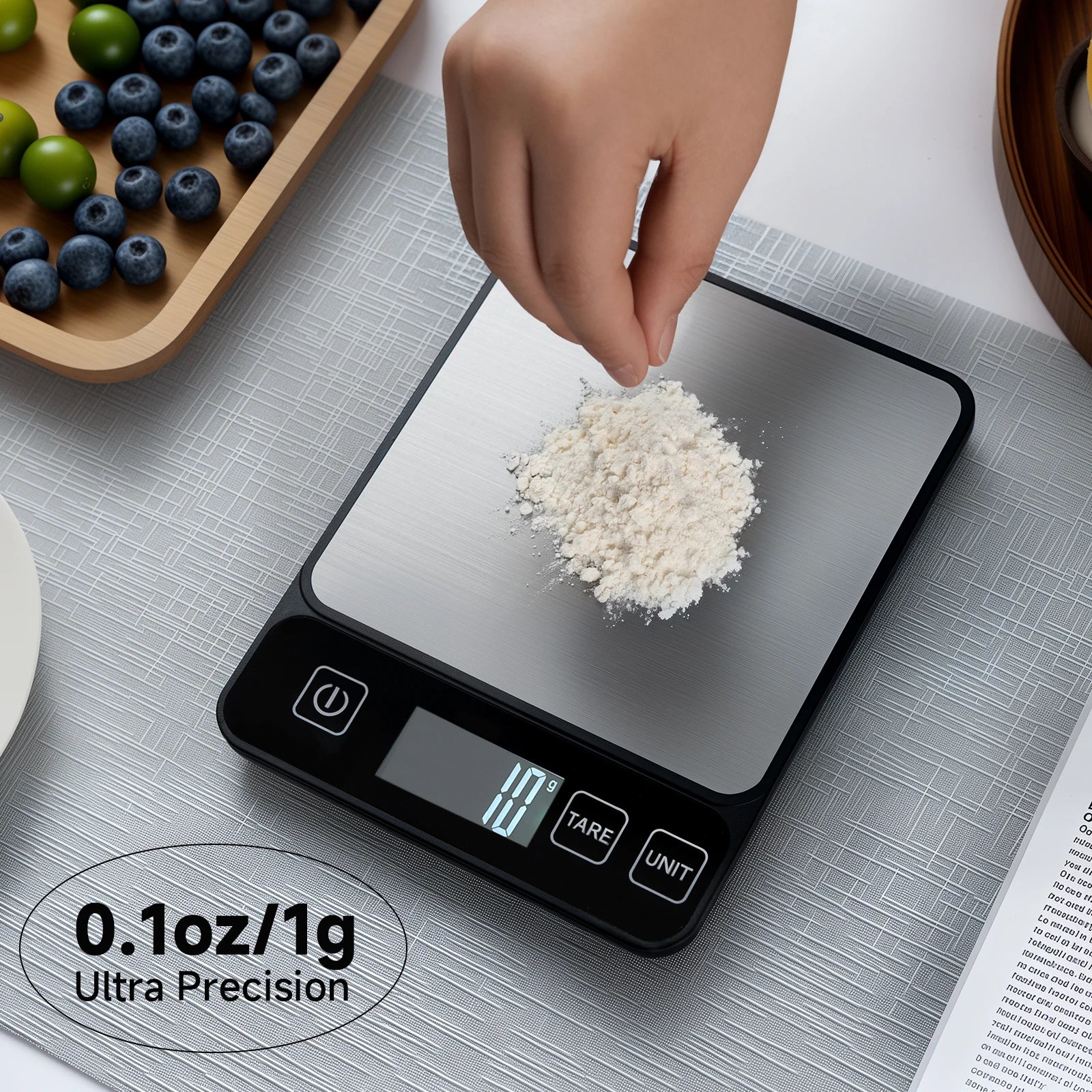 Upgraded Kitchen Scale Electronic Scale High Quality Baking Food Coffee Tea