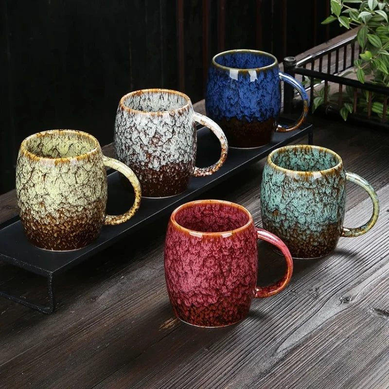 Creative and Personalized Mug Large Capacity Simple Ceramic Coffee Cup