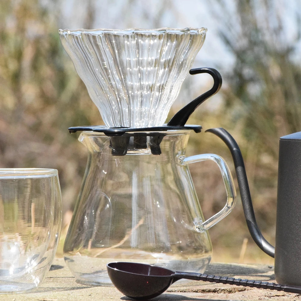 Luxury Coffee Gift Box Set Grinder Hand Pot Glass Drip Filter Household Coffee