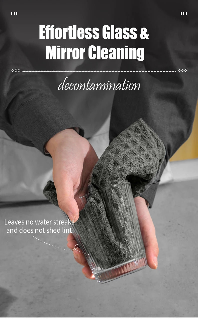 Weave Barista Cleaning Cloth for Coffee Machine Absorbent Stain Removal Bar