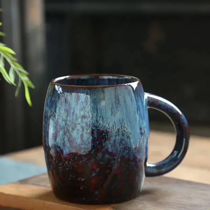 Creative and Personalized Mug Large Capacity Simple Ceramic Coffee Cup