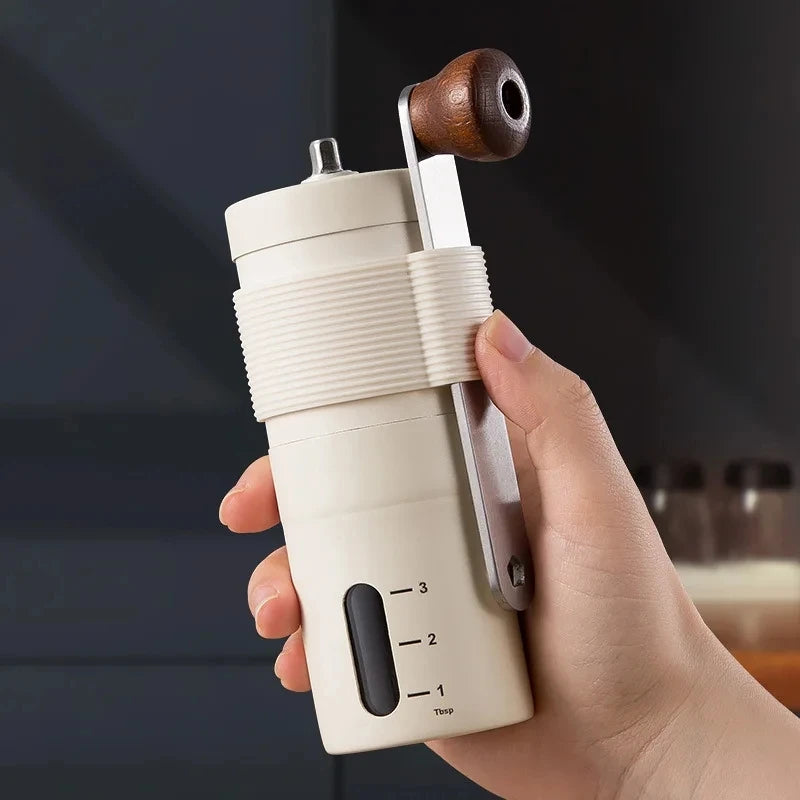 Manual Coffee Grinder Portable Coffee Bean Grinders Mini Stainless Steel Easy
