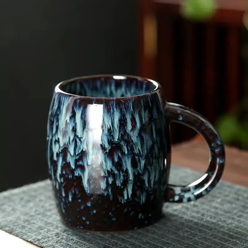 Creative and Personalized Mug Large Capacity Simple Ceramic Coffee Cup