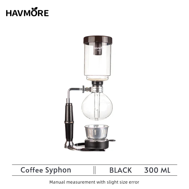 Siphon Coffee Maker 3/5Cups Pots High Quality Coffee Kettle Pot Set Coffee