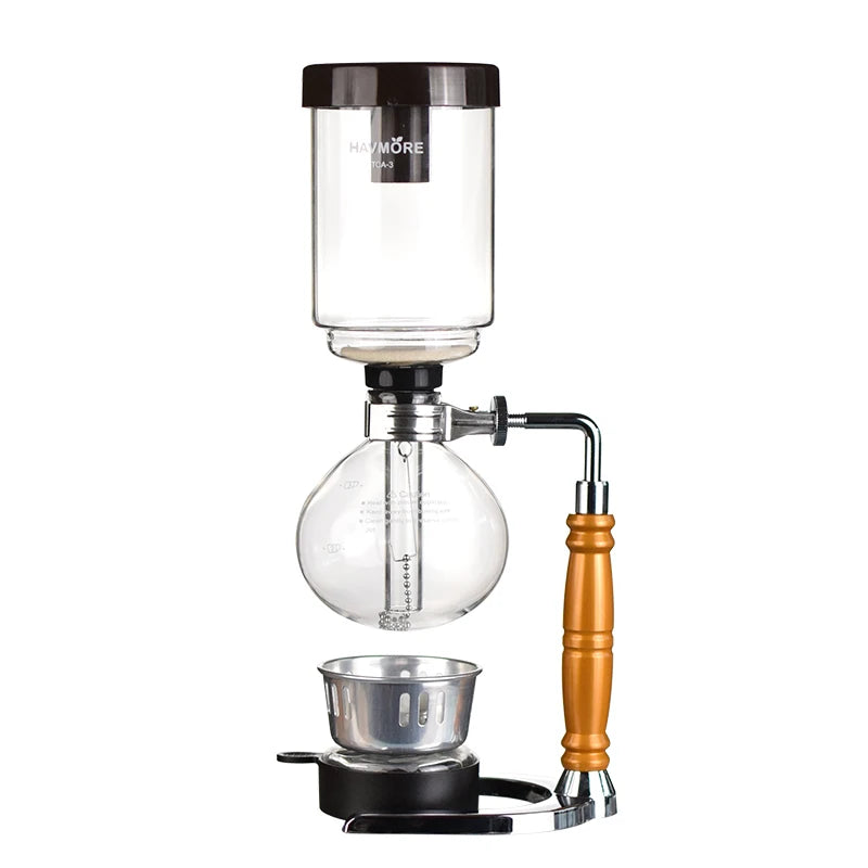 Siphon Coffee Maker 3/5Cups Pots High Quality Coffee Kettle Pot Set Coffee