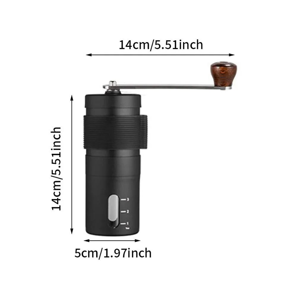 Manual Coffee Grinder Portable Coffee Bean Grinders Mini Stainless Steel Easy