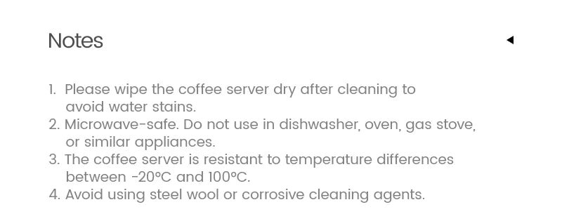 Pour Over Coffee Maker Coffee Server Glass Coffee Dripper for Home Brewing